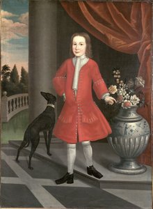 ピエールファンコートランドの肖像、1731年頃 作： American School
